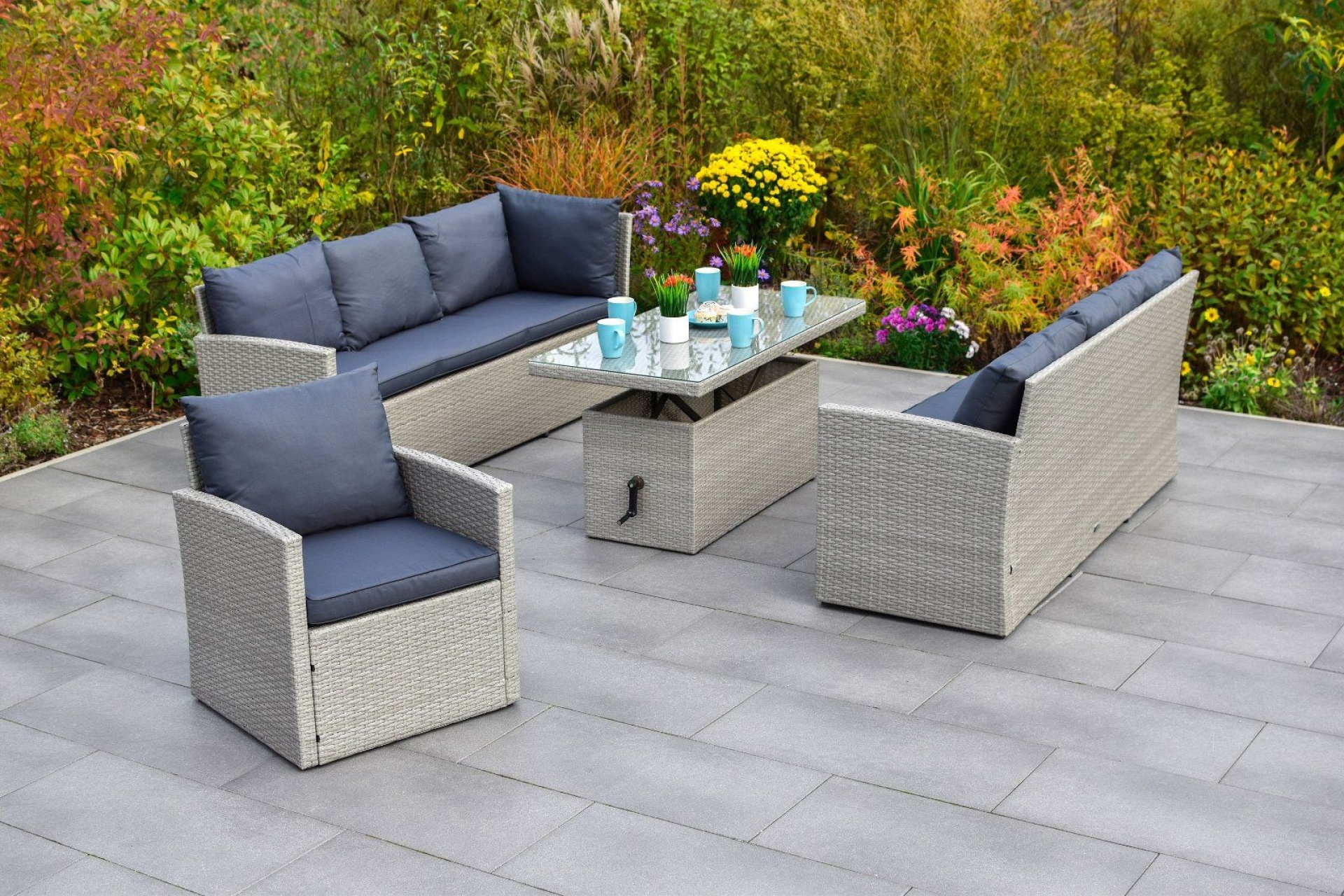 Gartenlounge-Set »Chicago« 15tlg. Gartengruppe